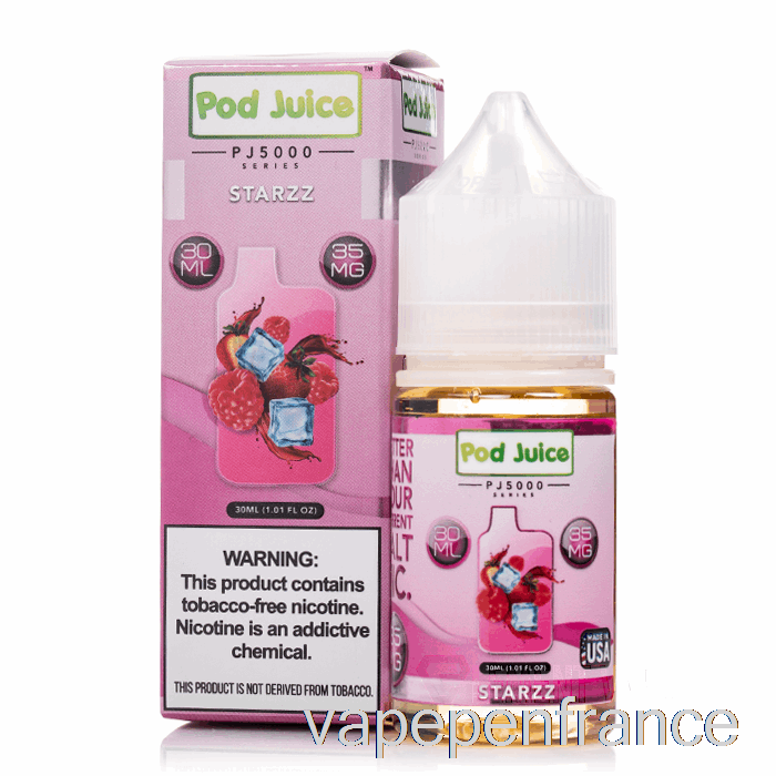 Starzz - Pod Juice Pj5000 - Stylo Vape 30ml 35mg